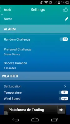 Alarmr Wake up alarm clock android App screenshot 4